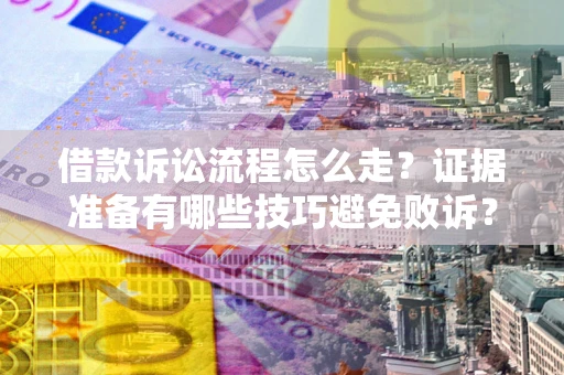北京借款诉讼流程怎么走？证据准备有哪些技巧避免败诉？