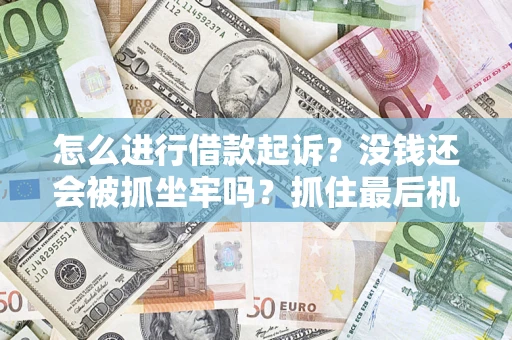 北京怎么进行借款起诉？没钱还会被抓坐牢吗？抓住最后机会！