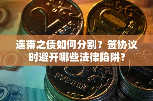 北京连带之债如何分割？签协议时避开哪些法律陷阱？