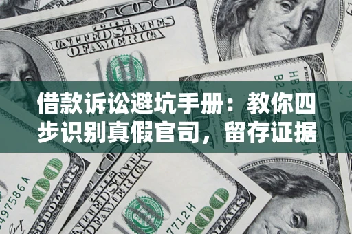 北京借款诉讼避坑手册：教你四步识别真假官司，留存证据不踩雷