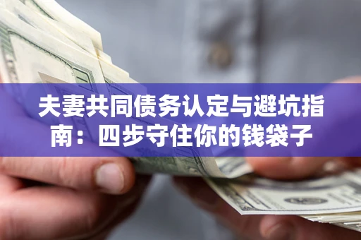 北京夫妻共同债务认定与避坑指南：四步守住你的钱袋子