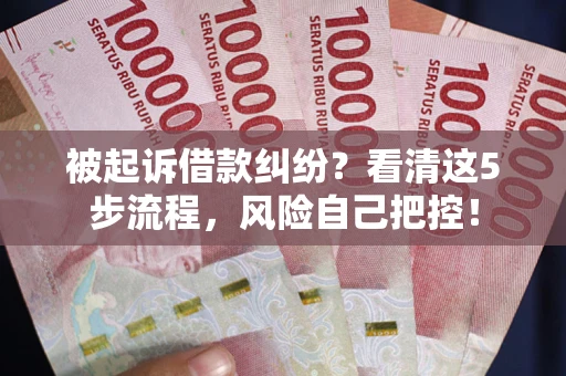 北京被起诉借款纠纷？看清这5步流程，风险自己把控！