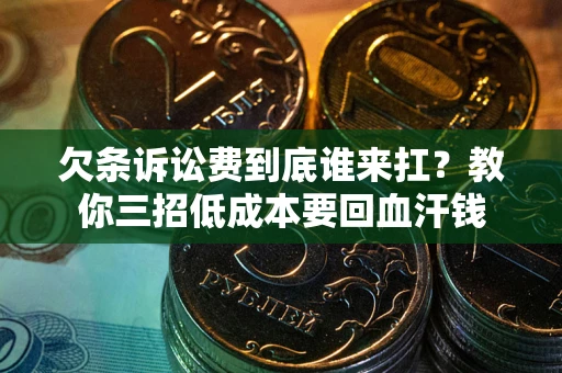 北京欠条诉讼费到底谁来扛？教你三招低成本要回血汗钱